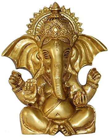 Ganesha Brass Idol